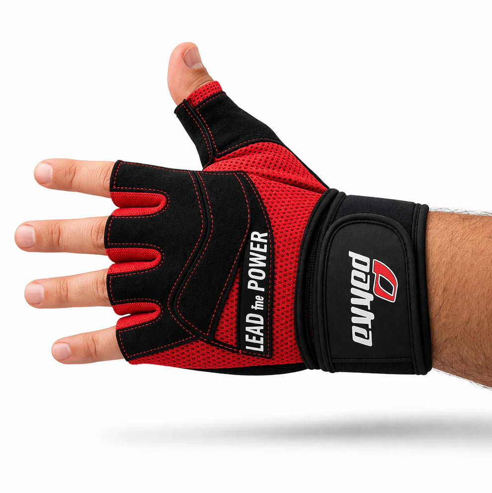 Gants de Musculation Homme & Femme – Grip Antidérapant + Support Poignet