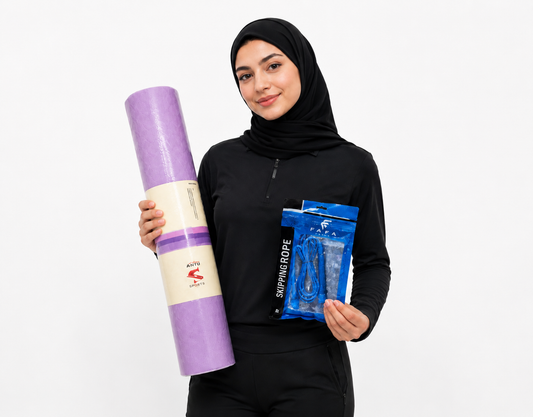 Tapis de Yoga + Corde à Sauter Offerte