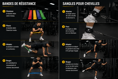 Bandes de Résistance  + Sangles