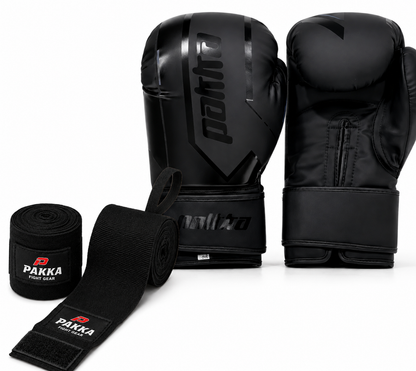 Gants de Boxe Professionnels Pakka  + Bandage de Box &amp; MMA PAKKA