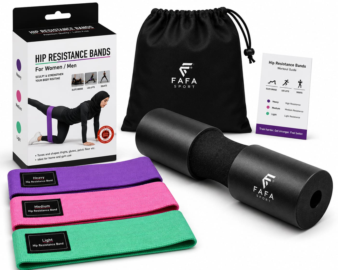 Bandes de Résistance + barbell pad