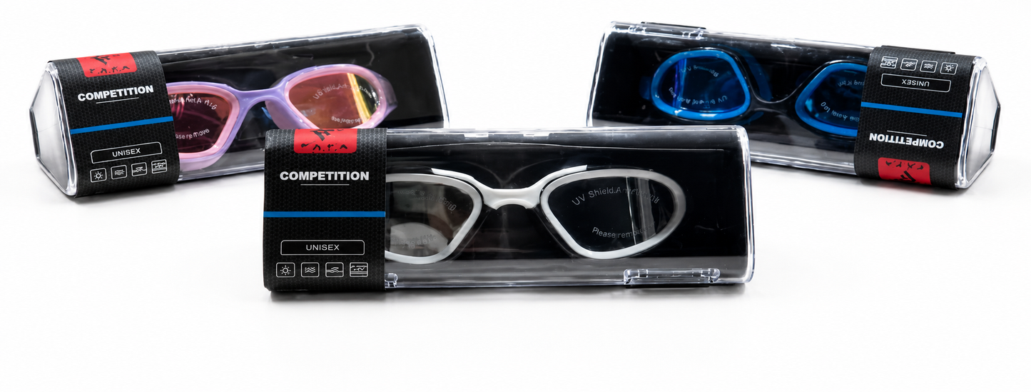 Lunettes de Natation Unisexes  de Compétition